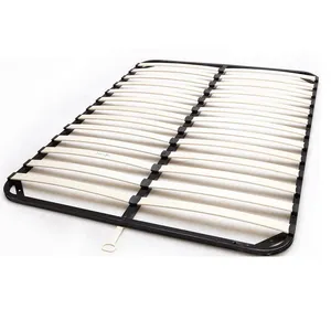 180*200cm Flat package KD style steel foldable bed frame murphy parts of bed mattress base metal