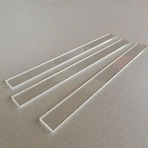 Verre transparent haute transparence Corning Eagle Xg Custom 25x25x1.1mm pour applications industrielles de serres solaires - Product Image 2