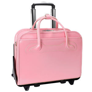 Sac de voyage d'affaires en cuir PU OEM, sac à roulettes amovible, sac de voyage de nuit pour femmes avec roulettes - Product Image 4