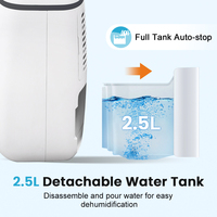 Deye OEM ODM déshumidificateur usine R290 12L purificateur d'air déshumidificateur domestique pour sous-sol