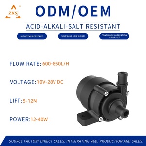 Bomba de Agua de Corriente Continua de 24 V, Purificador de Aire para Automóvil, Especificaciones de la Bomba de Proteína para Ecosistema Koi, Volumen Externo, Silencioso - Product Image 1