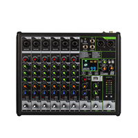 Table de mixage audio USB RX6-PRO avec alimentation fantôme 48V, mixeur DJ stéréo, bouton Mute pour diffusion en direct, podcasting, studio