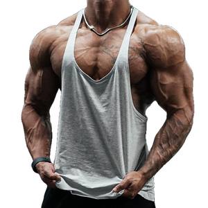 Chaleco Deportivo Casual de Verano para Hombre, Marca Wish, para Fitness y Running, de Algodón con Tirantes Finos, Color Sólido - Product Image 4