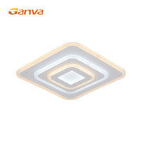 Plafonnier LED à haut lumen de nouvelle conception de la manufacture chinoise Ganva, CE RoHS AC85-265V, moderne, dimmable