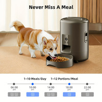 Distributeur automatique intelligent de nourriture pour animaux de compagnie 2L, Comedero Para Mascotas, Comedouro Auto, distributeur de nourriture pour chats
