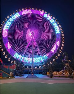 Luces LED decorativas para rueda de la fortuna con cambio de color para parques de atracciones al aire libre e iluminación decorativa para parques - Product Image 1