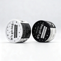 Pot d'emballage cosmétique vide imprimé avec logo personnalisé, biodégradable, cylindre rond, tube de crème déodorante, boîte en carton kraft, pot en papier