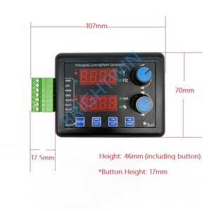 Générateur de signaux de précision 0-20mA 0-10V 0-2.5V 0-3.3V 0-5V -12.5V 12.5V -25mA 25mA PWM Onde carrée 1-5000Hz 0-100% Cycle de travail - Product Image 6