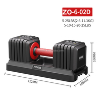 Haltères réglables Zoshine en acier, carrés, en gros, 5/10/15/20/25/35/55 LBS, à vendre