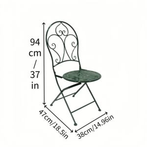 Modern Design Outdoor Patio Garden <strong>Iron</strong> <strong>Wrought</strong> Metal <strong>Bistro</strong> <strong>Sets</strong> - Product Image 3