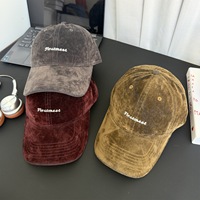 Casquette de baseball pliable rayée à large bord avec inscription brodée, chapeau à panneaux réglable pour homme et femme, idéal pour l'extérieur, lot en gros décontracté