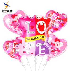 Globos de Helio de Aluminio con Forma de Corazón, con Diseño de Oso, para Graduación, Regreso a Clases, Día de San Valentín, Bodas, Ecológicos - Product Image 4