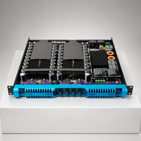 Amplificateur de puissance professionnel de classe D 1U, 4 canaux, 4x2000W, amplificateur stéréo haute puissance, équipement sonore/amplificateurs/haut-parleurs