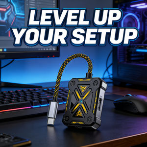 ฮับ Sarafox XT4 USB-C 4in1 แบบ Type C เป็นช่องเสียบเสียง 3.5 มม. พร้อมการชาร์จ PD100W อะแดปเตอร์ 3.0 ช่องเสียบ 3.5 มม.+Type-C+PD100W - Product Image 4