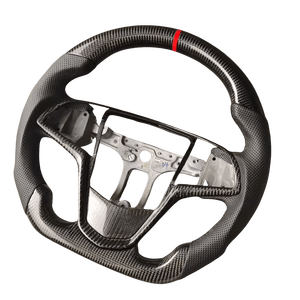 Volante Personalizado de Fibra de Carbono con LED para <span class=keywords><strong>Cadillac</strong></span> CTS CTS-<span class=keywords><strong>V</strong></span> XTS SRX ATS <span class=keywords><strong>CT6</strong></span> ATS-<span class=keywords><strong>V</strong></span>, con Levas de Cambio - Product Image 5