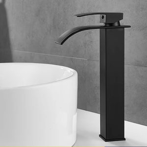 Bathroom Copper Core Waterfall Stainless Steel Basin <strong>Faucet</strong> Kitchen Wash Basin Hot and Cold Dual Control <strong>Faucet</strong> - Product Image 2