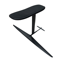 GY 1700 Aile avant en fibre de carbone pour hydrofoil, grande lame, nouveau design, pour débutant, compatible avec planche de kitesurf et planche de surf pour le foil surfing