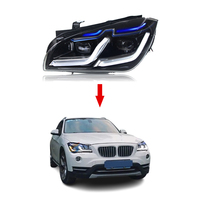 Pour BMW X1 E84 2009-2015, clignotants dynamiques LED, phare laser xénon, phare avant, phare, plug and play