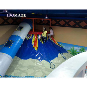 Terrain de jeu volcan extérieur personnalisé grimpeurs jeu en bois bébé aire de <span class=keywords><strong>jeux</strong></span> intérieure <span class=keywords><strong>escalade</strong></span> toboggan - Product Image 2