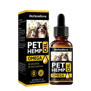 Huile de chanvre PET <span class=keywords><strong>pour</strong></span> l'exportation transfrontalière, gouttes de 60 ml, <span class=keywords><strong>complément</strong></span> <span class=keywords><strong>alimentaire</strong></span>, vente directe d'usine, prise en charge de l'OEM - Product Image 1