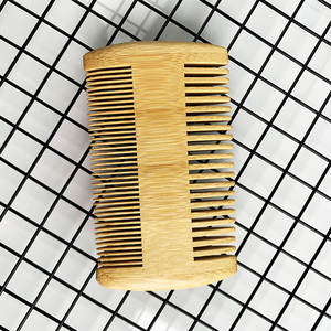 Phong Cách Mới Làm Bằng Tay Tre Tự Nhiên Bỏ Túi Có Kích Thước Tốt & Rộng Răng <span class=keywords><strong>Moustache</strong></span> Phong Cách Bằng Gỗ Râu Lược Cổ Điển & Di Động Cho Người Đàn Ông - Product Image 4