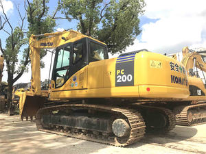 Excavatrice utilisée d'excavatrice KOMATSU PC200 excavatrice hydraulique de KOMATSU d'état original de 20 tonnes PC200-7 PC200-8 - Product Image 6