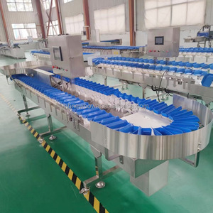 Máquina Clasificadora de Peso Automática Pequeña con Plato Giratorio Centrífugo para Camarones, Frutas, Tomates, Paquetes, Papas Fritas y Patas de Pollo - Product Image 4