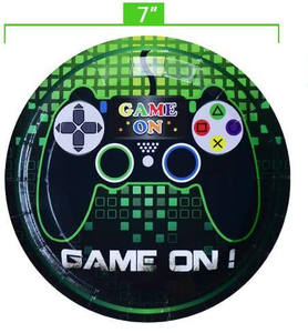 Jeu Thème fête ensemble vert jetable papier <span class=keywords><strong>assiette</strong></span> tasse vaisselle ensemble jeu sur bébé fête d'<span class=keywords><strong>anniversaire</strong></span> fournitures Pour Garçons - Product Image 6