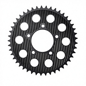 Piñón Trasero Universal para Motocicleta 45T, Ruedas BST de 5 Pernos, 76 mm de Diámetro Exterior, 100 mm de Distancia entre Pernos, Cubierta de Buje de Rueda Modificada, Compatible con Kawasaki - Product Image 1