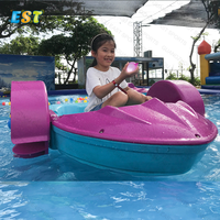 Bateau à pédales en plastique avec pédales pour enfants et adultes, jouets aquatiques bon marché
