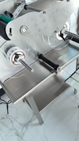 Rebobinadora de Etiquetas Automática de Alta Precisión, Velocidad Ajustable de 0-70 m/min, Máquina Rebobinadora para Codificación y Etiquetado de Bebidas, Alimentos y Cosméticos