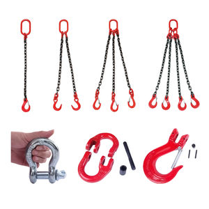 <span class=keywords><strong>Eslinga</strong></span> <span class=keywords><strong>de</strong></span> Cadena Ajustable <span class=keywords><strong>de</strong></span> Acero Aleado G80 <span class=keywords><strong>de</strong></span> Alta Resistencia, Juego Completo <span class=keywords><strong>de</strong></span> Eslingas <span class=keywords><strong>de</strong></span> Cadena para Elevación Industrial y <span class=keywords><strong>de</strong></span> Construcción - Product Image 1