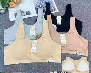 619 #   Liquidation de stock : Soutien-gorge de sport <span class=keywords><strong>haut</strong></span> de gamme en coton, à bretelles larges et dos élégant, pour femme, en stock, grandes tailles, sous-vêtements pour maman - Product Image 3