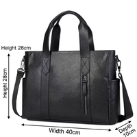 Sac fourre-tout en cuir tanné végétal durable avec bandoulière amovible, spacieux et multi-compartiments, idéal pour le bureau, les voyages et l'usage quotidien