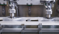Machine d'emballage de sachets préfabriqués automatique SG-210 machine de remplissage de sachets de granulés de poudre horizontaux pour liquides machine à sceller les sachets