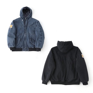 Veste pour homme, sweat à capuche en jean pour homme, sweats à capuche de basketball pour homme, sweats à capuche unis pour homme, sweats à capuche courts pour homme, sweats à capuche de luxe - Product Image 1