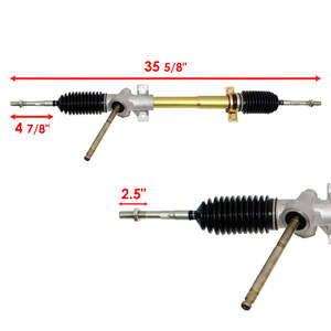 Cremallera de Dirección con Extremos de Barra de Acoplamiento para John Deere Am136457 Am135627 - Product Image 2