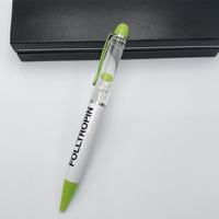 Stylos à bille à huile Beckon Factory à personnalisation rapide avec objets flottants – Cadeaux publicitaires populaires