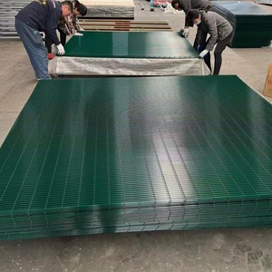 Nhà máy sản xuất 3D mã hóa cách ly <span class=keywords><strong>Net</strong></span> chống trộm cao an ninh hàng rào kim loại <span class=keywords><strong>Net</strong></span> 10-chân hàng rào an toàn - Product Image 5