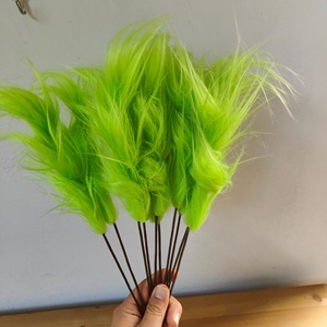 ตุ๊กตาต้นคริสต์มาสสีเขียวฟูฟ่อง ขนาดปรับแต่งได้ กล่องรูปทรงรถยนต์ สำหรับงานประดิษฐ์พวงหรีดตกแต่งบ้านและงานปาร์ตี้ - Product Image 3