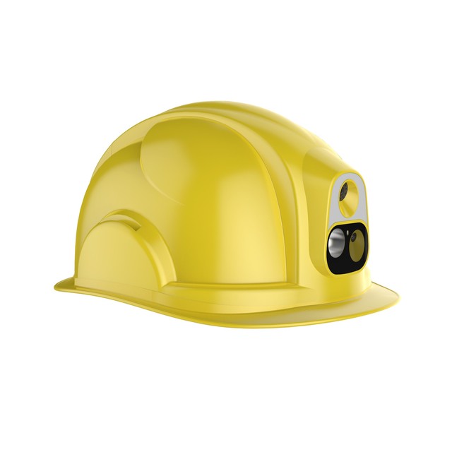 4G Wifi GPS Smart Safety Helmet Camera Hard Hat Camera for Construction, Railway Transportation, Power, Mining Sectors