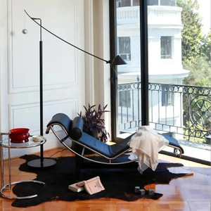 Pour <span class=keywords><strong>LC4</strong></span> moderne minimaliste en cuir inclinable luxe canapé simple chaise pour bureau à domicile loisirs sans barrière chaise longue - Product Image 3