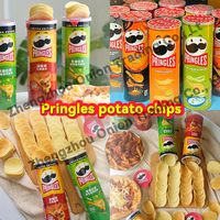 Prix d'usine, chips de pommes de terre exotiques de haute qualité, Pringle, chips de pommes de terre en conserve 110g