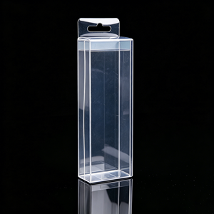 Boîte personnalisée en PET avec fenêtre, emballage pliable transparent pour jouets électroniques, cadeaux, outils, présentoir, vente en gros, lot OEM - Product Image 3