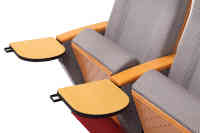 Chaises d'auditorium ignifuges de haute qualité YA-01, acier robuste, ergonomiques, modernes, empilables, mobilier scolaire, salles de conférence