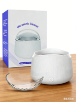 Nettoyeur ultrasonique miniature personnalisé avec logo pour appareils dentaires et gouttières 42kHz pour usage domestique