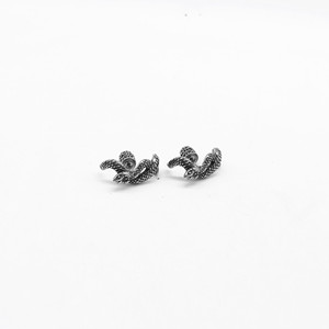 Pendientes de serpiente yunique, joyería de animales de acero y titanio para fiesta, diseño geométrico de moda para hombres y mujeres - Product Image 2
