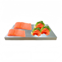 Vaisselle de buffet en acier inoxydable SS201 présentoir alimentaire durable pour hôtels restaurants cuisine japonaise cuisine japonaise