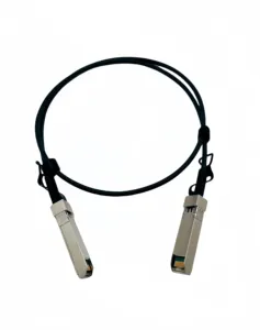 Kabel Cisco SFP-H10GB-CU2M kompatibel 2M 10G SFP + pasif langsung kabel Twinax tembaga