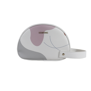 PU Leather Water Resistant Anti-Theft Zipper Closure <b>Blush</b> Pack-Wholesale Custom Senda Luxury Vintage Ladies Tote Makeup Bags - Product Image 1